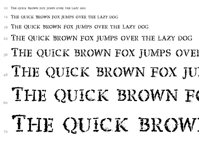 Vtks Expert font waterfall